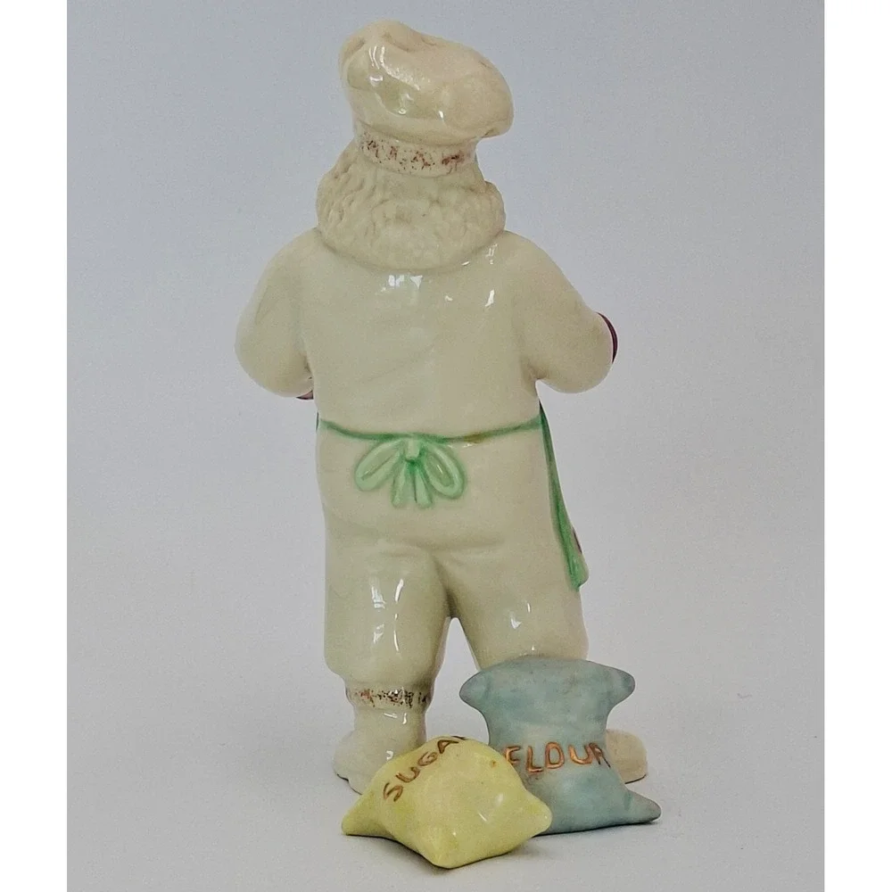 Lenox Treasured Santa Collection Figurine - Cookies From Santa